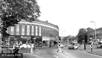 Upminster, Town Centre c1960