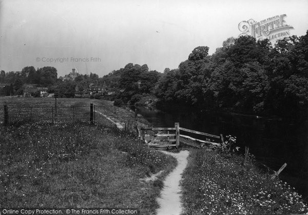 Photo of Upper Arley, A Pleasant Pathway c.1939