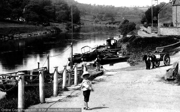 Photo of Upper Arley, Boy On The Landing Stage 1910