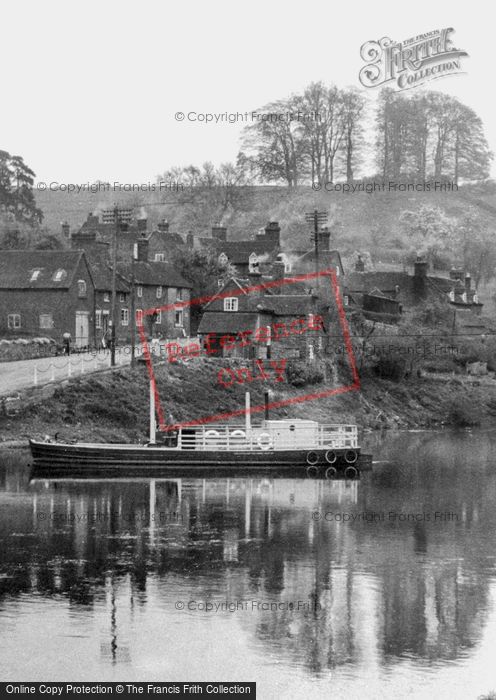 Photo of Upper Arley, From The River c.1955