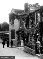 People At The Valentia Hotel 1910, Upper Arley