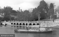 The Ferry And Castle c.1950, Upper Arley