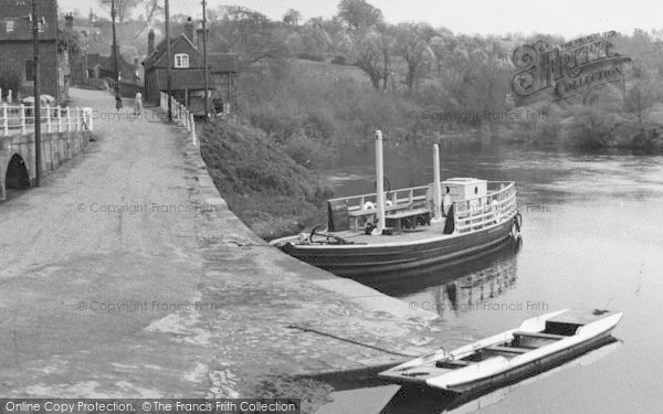 Photo of Upper Arley, The Ferry c.1960
