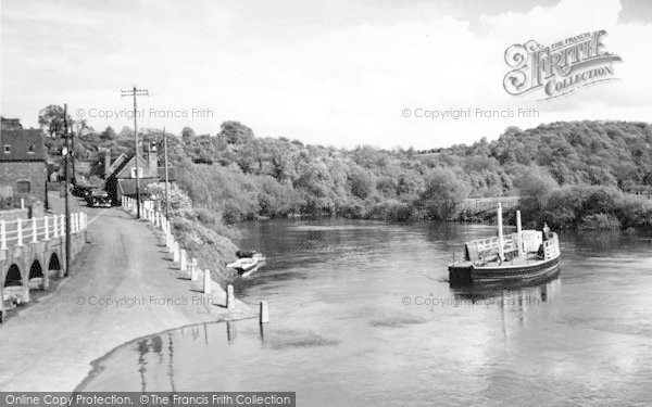 Photo of Upper Arley, The Ferry c.1960