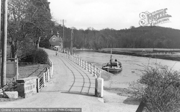 Photo of Upper Arley, The River And Ferry c.1939