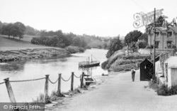 The River And Ferry c.1955, Upper Arley