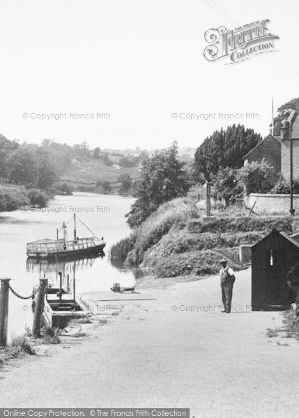 Photo of Upper Arley, The River And Ferry c.1955