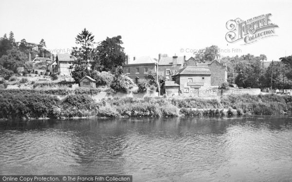 Photo of Upper Arley, The River And Valentia Arms Hotel c.1960