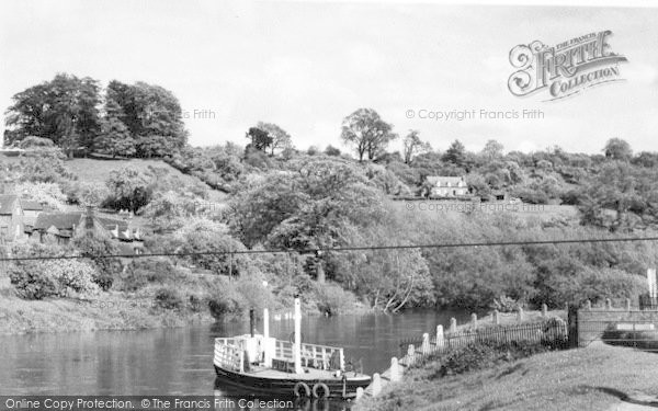 Photo of Upper Arley, The River c.1965