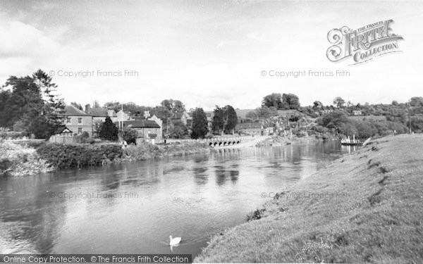 Photo of Upper Arley, The River c.1965