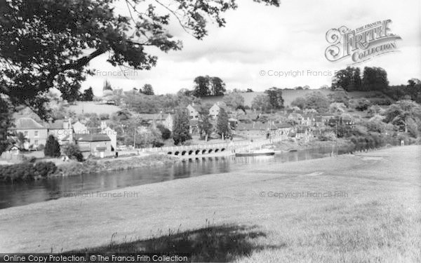 Photo of Upper Arley, The River c.1965