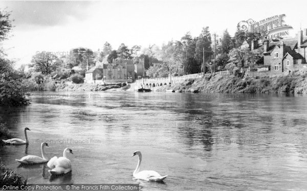 Photo of Upper Arley, The River c.1965