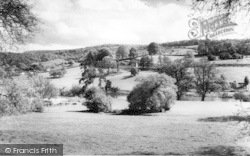The River From The Church c.1960, Upper Arley
