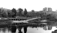 The River Severn And Village c.1955, Upper Arley