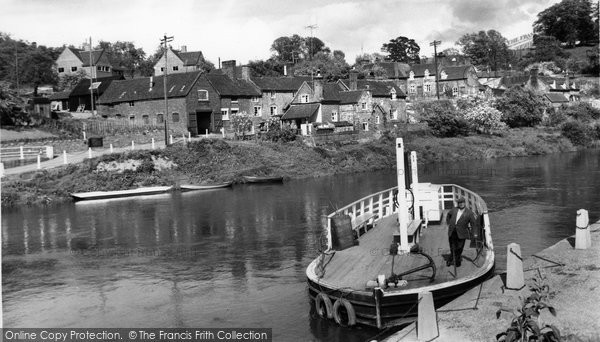 Photo of Upper Arley, The River Severn And Village c.1965