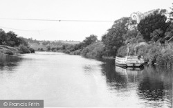 The River Severn c.1955, Upper Arley