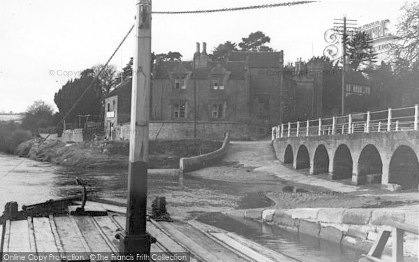 Photo of Upper Arley, View From The Ferry c.1950