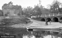 View From The Ferry c.1960, Upper Arley