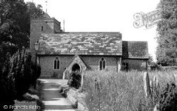 St Peter's Church c.1955, Upper Beeding