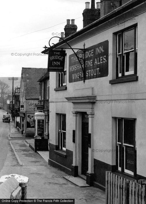 Photo of Upper Beeding, The Bridge Inn c.1955