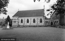 The Convent Chapel Of The Blessed Sacrament c.1955, Upper Beeding