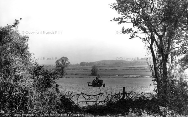 Photo of Upper Beeding, The Downs c.1955