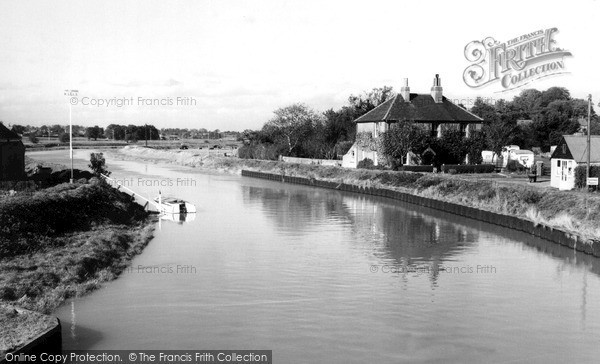 Photo of Upper Beeding, The River Adur c.1960
