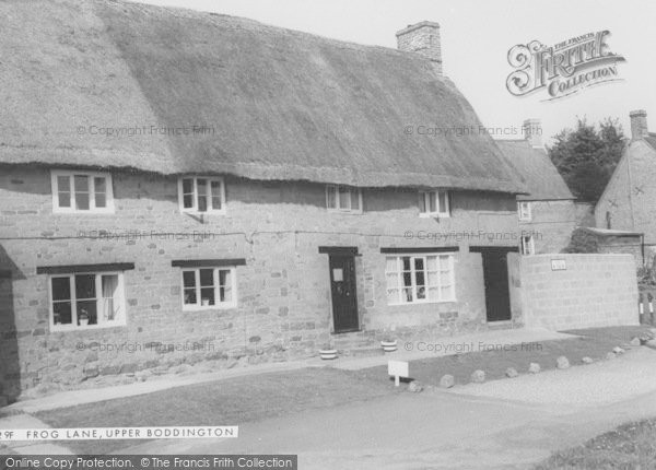 Photo of Upper Boddington, Frog Lane c.1965