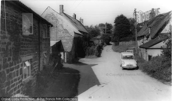 Photo of Upper Boddington, Frog Lane c.1965