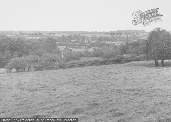 Photo of Upper Boddington, General View c.1955