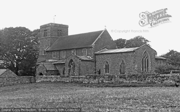 Photo of Upper Boddington, St John The Baptist Parish Church c.1955