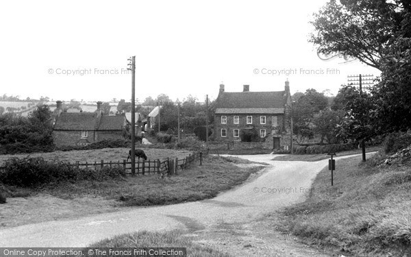 Photo of Upper Boddington, The Village c.1955