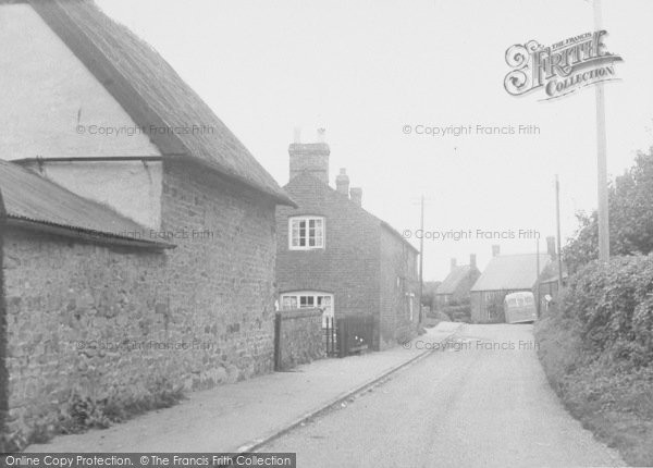 Photo of Upper Boddington, The Village c.1955