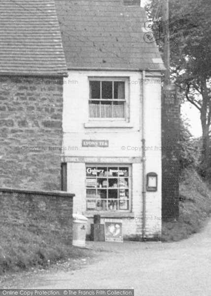 Photo of Upper Boddington, The Village Shop c.1955