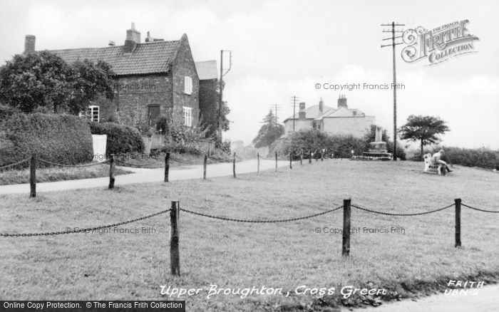 Photo of Upper Broughton, Cross Green c.1960