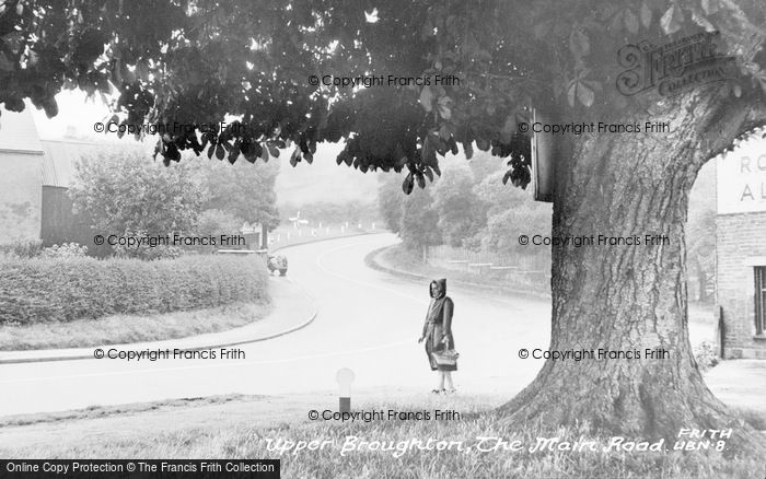 Photo of Upper Broughton, The Main Road c.1960