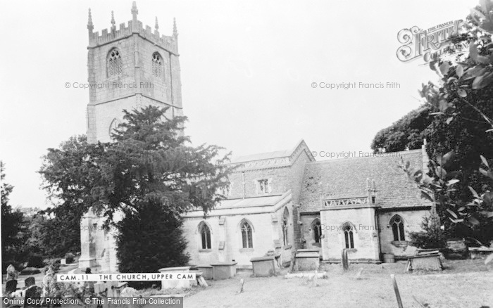 Photo of Upper Cam, St George's Church c.1955