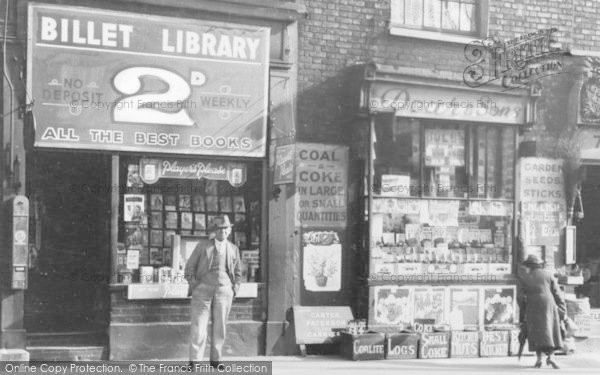 Photo of Upper Clapton, Billet Library c.1930
