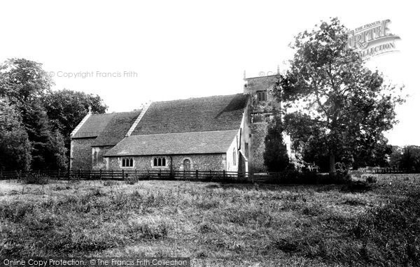 Photo of Upper Clatford, All Saints Church 1899