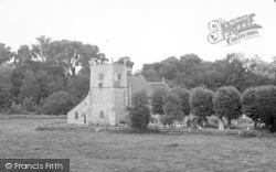 All Saints Church c.1955, Upper Clatford