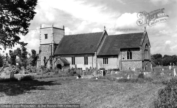 Photo of Upper Clatford, All Saints Church c.1960