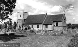 All Saints Church c.1960, Upper Clatford
