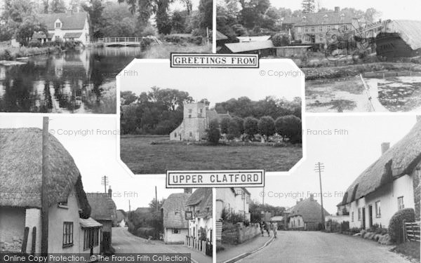 Photo of Upper Clatford, Composite c.1960