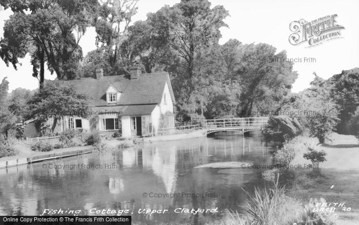 Photo of Upper Clatford, Fishing Cottage c.1960