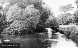 The River c.1960, Upper Clatford