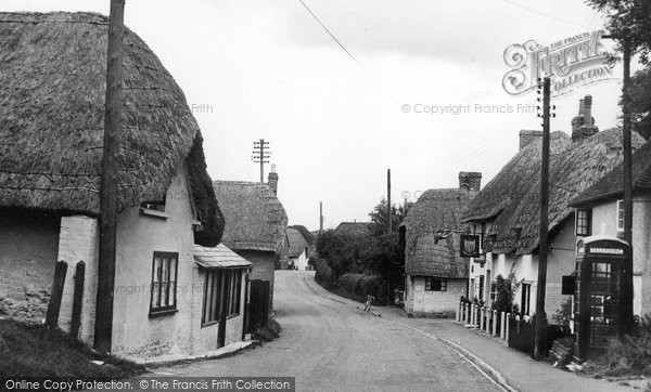 Photo of Upper Clatford, The Village c.1955