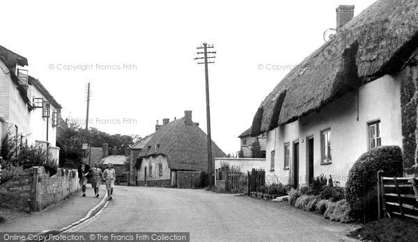 Photo of Upper Clatford, The Village c.1955