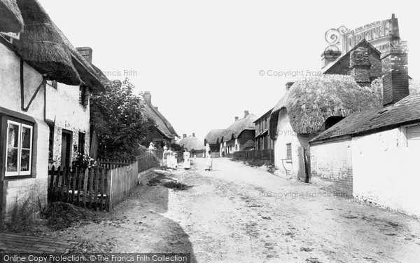 Photo of Upper Clatford, Village 1899