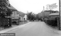 Village Street c.1965, Upper Clatford