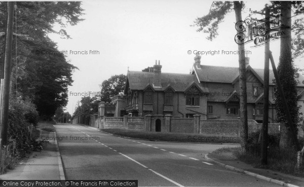 Photo of Upper Dicker, The Cross Roads And The Dicker (St Bede's School) c.1955